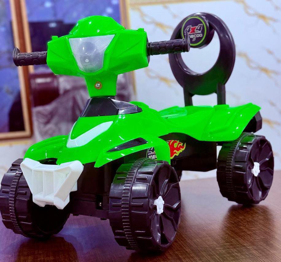 Kids 4x4 ATV Quad Ride-On Toy (Green) — image 1