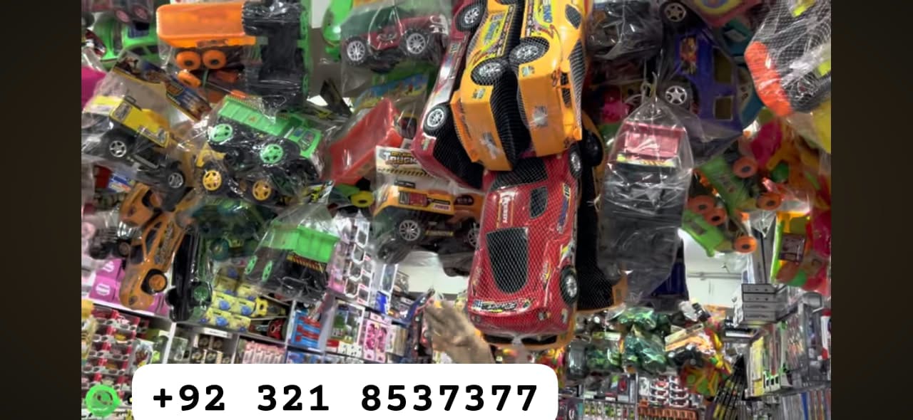 Friction Powered Toy Sports Car (Red / Yellow Assorted) — image 1
