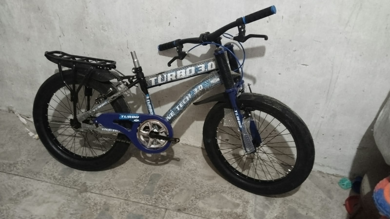 Turbo 3.0 Kids / Youth Mountain Bicycle (Blue/Silver) — image 1