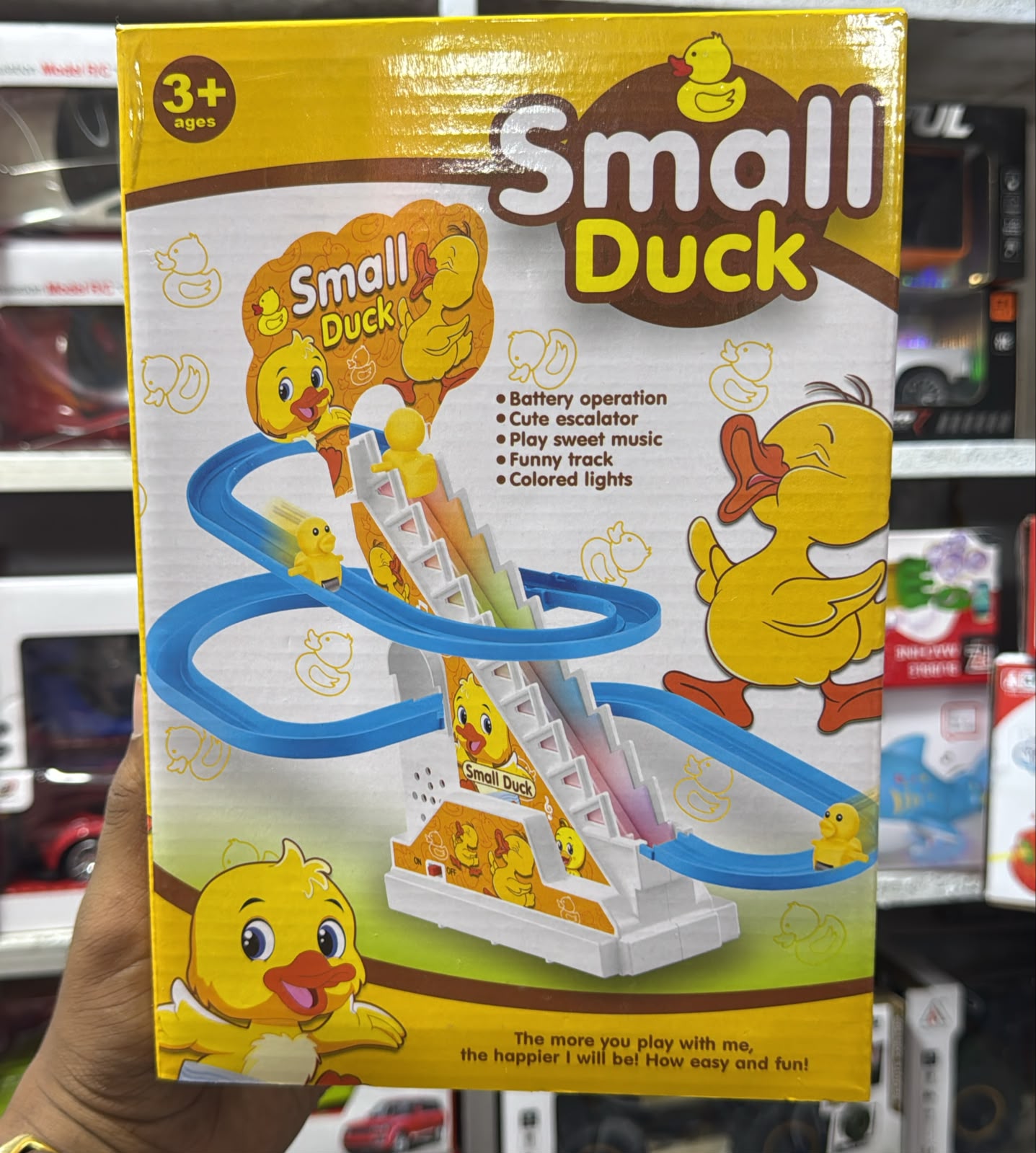 Small Duck Escalator Roller Coaster Track Playset (3+) — image 1